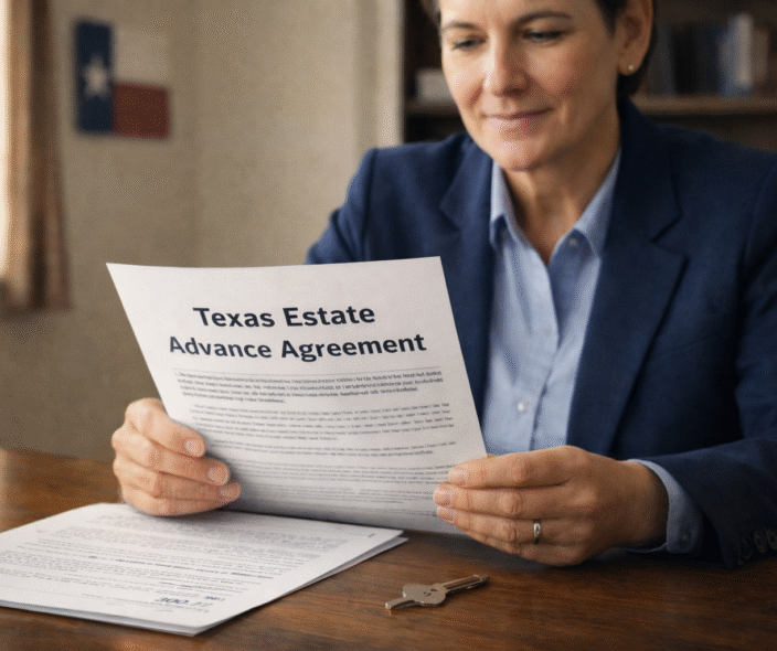 Can You Get an Advance on an Estate in Texas?