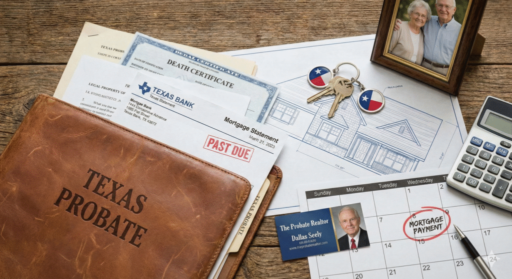 What Happens If The Inherited Property Has A Mortgage In Texas?  When you inherit a property with a mortgage in Texas, you generally have four options: assume the loan, refinance into your name, sell the property to pay off the debt, or allow foreclosure. You are not personally liable for the mortgage unless you co-signed the note, and federal law protects your right to take over the payments without qualifying for a new loan. For many families, selling the property is the most practical solution to settle the estate and distribute equity to heirs.