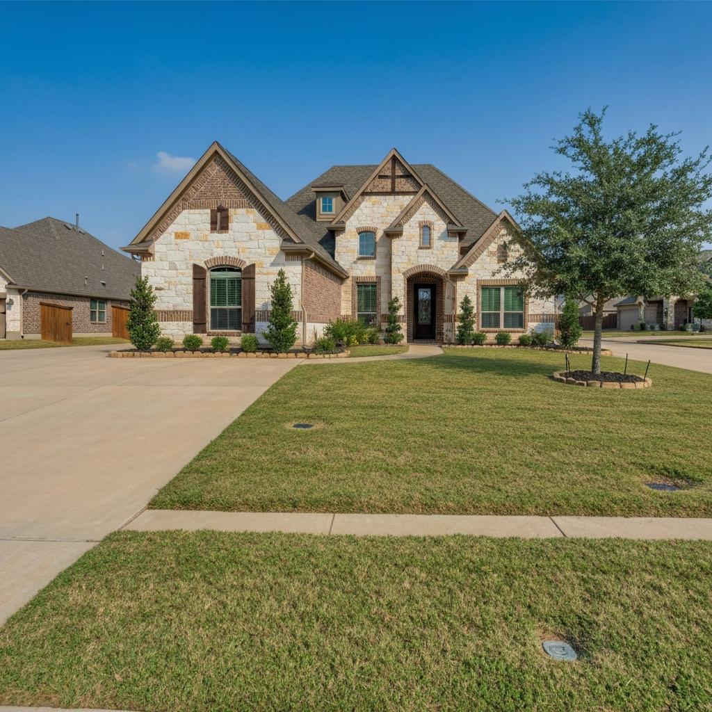 Attractive residential home with curb appeal in Texas - How to Navigate Foreclosure and Sell Your Inherited Home Quickly
