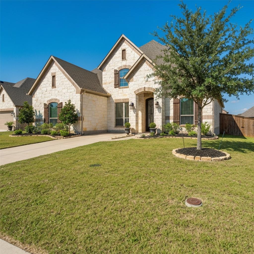 Selling Your Inherited House to Avoid Bankruptcy in Texas, Attractive residential home with curb appeal in Texas - Selling Your Inherited House to Avoid Bankruptcy